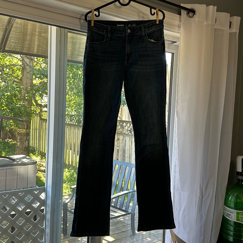 Old Navy Mid-Rise Wow Boot-Cut Jeans